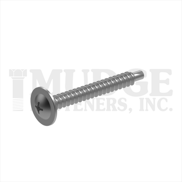 453STCCTX-14150100 1/4 X 1-1/2" STAR DRIVE ROUND WASHER HEAD TY 17 CONSTRUCTION SCREW COATED 100 COUNT